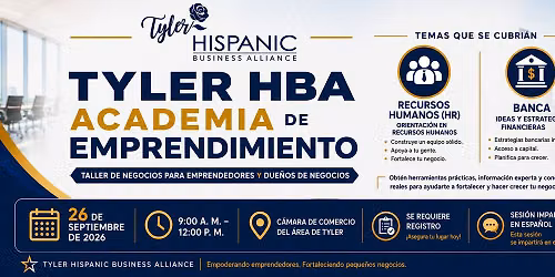 TYLER HBA ACADEMIA DE EMPRENDIMIENTO: RECURSOS HUMANOS Y BANCA