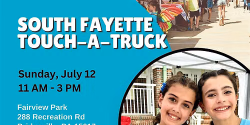Kids Markets at South Fayette Touch-a-Truck