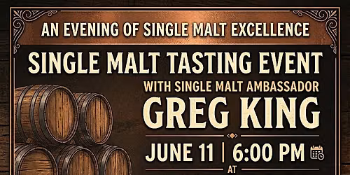 Single Malt Tasting Event