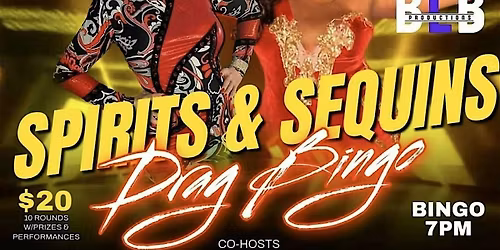 Spirits & Sequins Drag Bingo at Yahara Bay Distillers