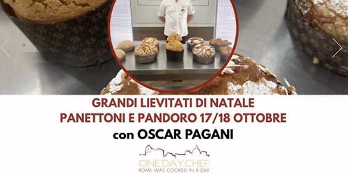 I grandi lievitati di Natale con Oscar Pagani