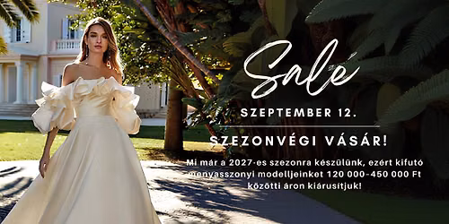 SZEZONV\u00c9GI MENYASSZONYI RUHA V\u00c1S\u00c1R AZ ORGANZA SZALONBAN! \u2728