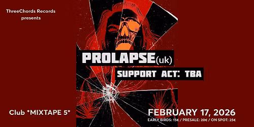 PROLAPSE Live in Sofia