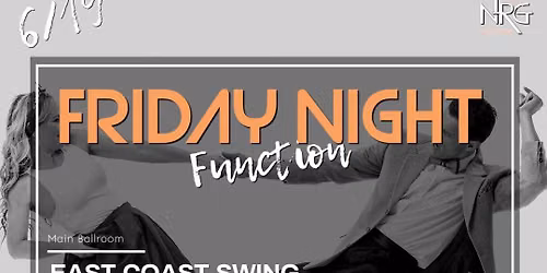 Friday Night Function: EAST COAST SWING & WCS