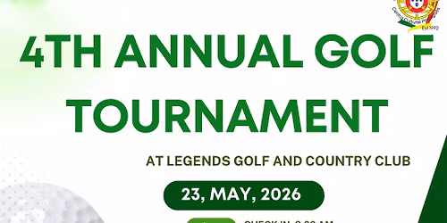 4th annual Golf tournament 