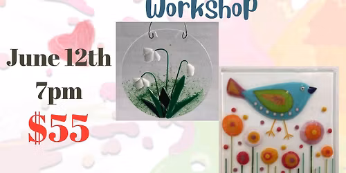 Glass Fusion Suncatcher Workshop