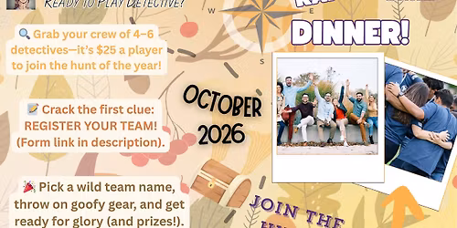 2026 Fremont Fall Scavenger Hunt