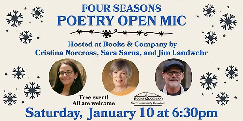 Four Seasons Poetry Open Mic - Winter 2026