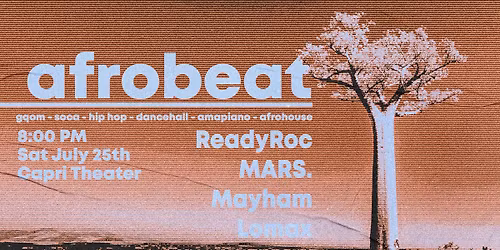 afrobeat at the capri