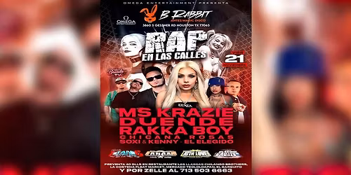 MS KRAZIE, DUENDE, RAKKA BOY & MAS