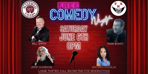 FREE Comedy Night at The Mayfield Tavern