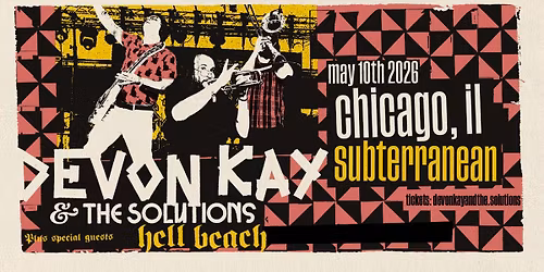 Devon Kay & The Solutions with Hell Beach at Subterranean (Downstairs)
