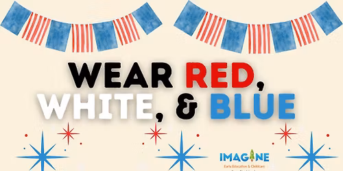 Wear Red, White, & Blue