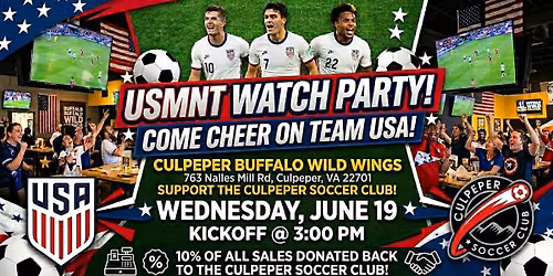 USMNT Watch Party