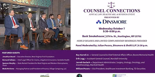 Councel Connections: Annual Law, Healthcare, and Business Event