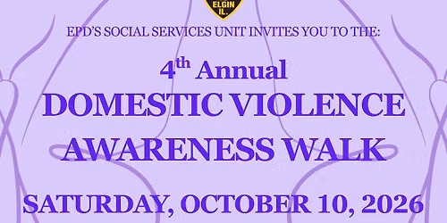 4th Annual Domestic Violence Awareness Walk