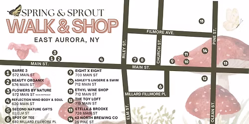 SPRING & SPROUT WALK & SHOP