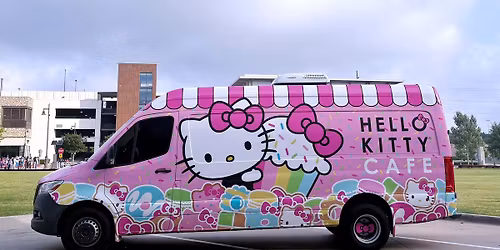 Hello Kitty Cafe Truck Central - Fort Worth Appearance