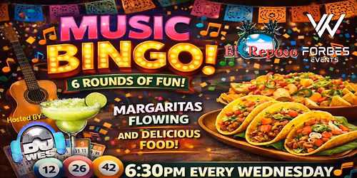 MUSIC BINGO At EL Reposo 