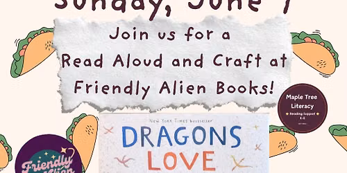 Dragons Love Tacos Read Aloud & Craft