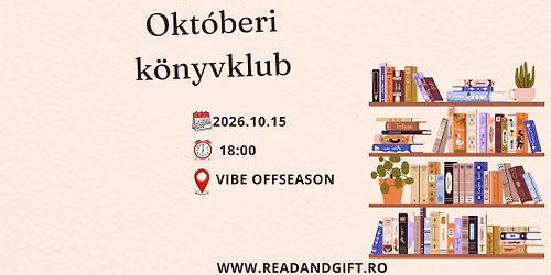 Read and Gift okt\u00f3beri k\u00f6nyvklub