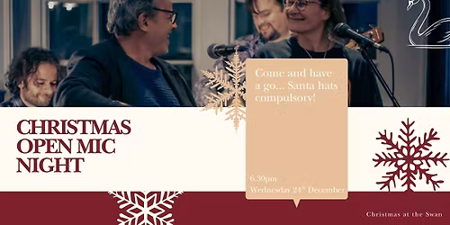 Chirstmas Eve Open Mic