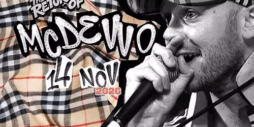 MC Devvo - The Wardrobe, Leeds