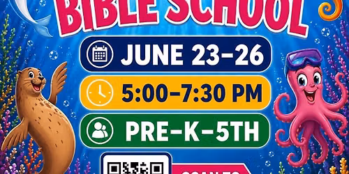 Vacation Bible School 2026 | June 23–26