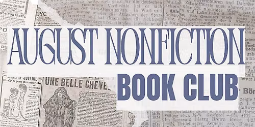 August Non-Fiction Book Club