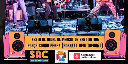 LOS ERRANTES MAT\u00cd DE NADAL AL MERCAT DE SANT ANTONI - VERMUT SOLIDARI