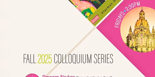 Institute for German Cultural Studies Colloquium Series