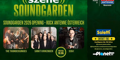 SOUNDGARDEN OPENING powered by ROCK ANTENNE \u00d6STERREICH