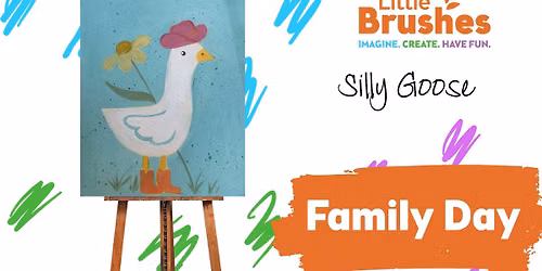$30 Silly Goose Family Painting