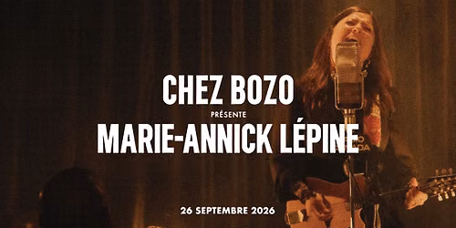 Marie-Annick L\u00e9pine Chez Bozo