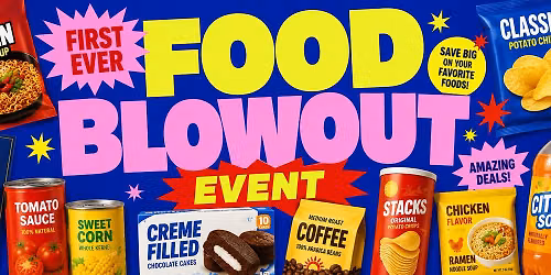 BIDLLAMA'S FIRST EVER FOOD BLOWOUT