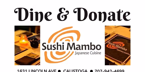 Dine & Donate with Sushi Mambo