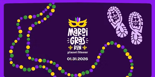 Mardi Gras Run x Planet Fitness