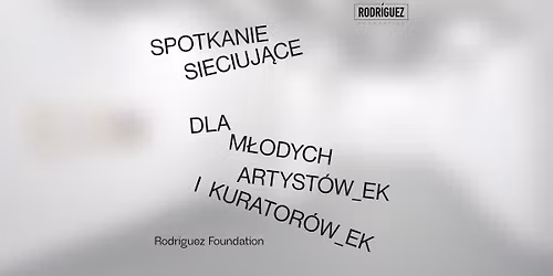 SPOTKANIE SIECIUJ\u0104CE dla m\u0142odych artyst\u00f3w_ek \/ kurator\u00f3w_ek