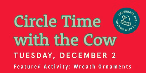 Circle Time with the Cow - Wreath Ornaments