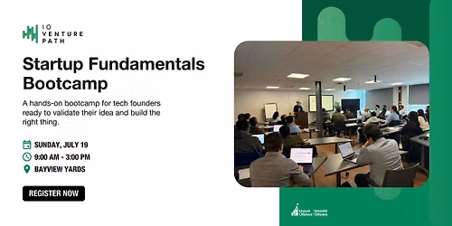 Startup Fundamentals Bootcamp