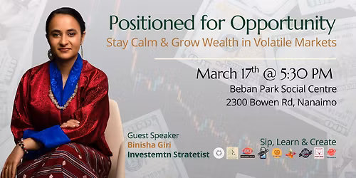 Sip, Learn & Create | Positioned for Opportunity in Volatile Markets
