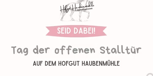 Tag der offenen Stallt\u00fcr 