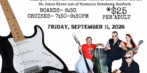 Rocking on the River - Legendary Cyclones Rockabilly Show Aboard the Barbar