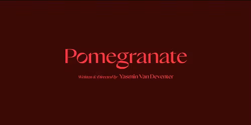POMEGRANATE de Yasmin Van Deventer - Projection \u00c9quipe