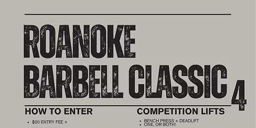 Roanoke Barbell Classic 4