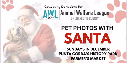 Pet Photos with Santa