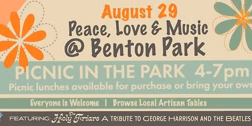 VW Showcase @ Peace, Love & Music Picnic in Benton Park w\/The Holy Friars