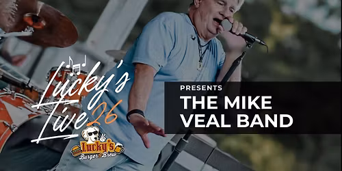 Lucky's LIVE Sunday  presents Mike Veal Band