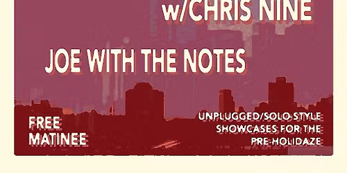 Pre-Holidaze Matinee @ The Aristocrat Lounge