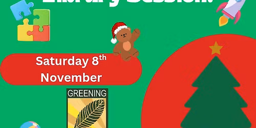 Extra Toy Library Session alongside Christmas Craft and Shopping Fayre